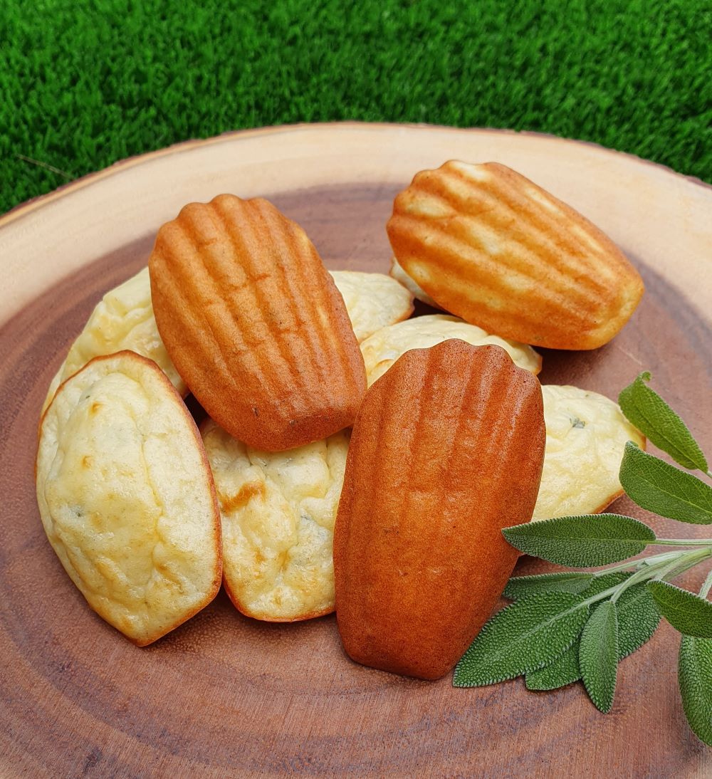 Parmesan Sage Madeleines » Recipes » Posh Pantry Kitchen Store